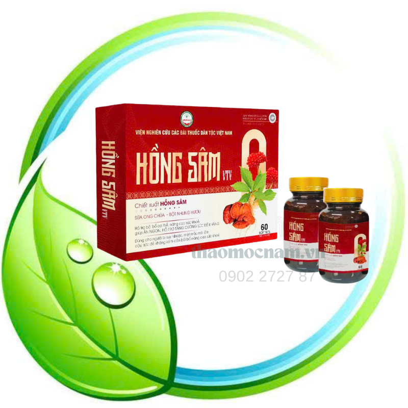 Hồng Sâm VTV - Hỗ trợ tăng cân